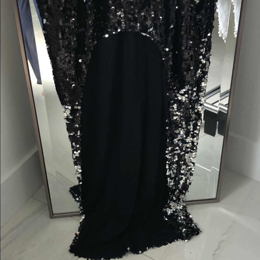 Blaque Label Sequin Hi-Lo Dress - Gem Blaque Label Sequin Hi-Lo Dress - Gem